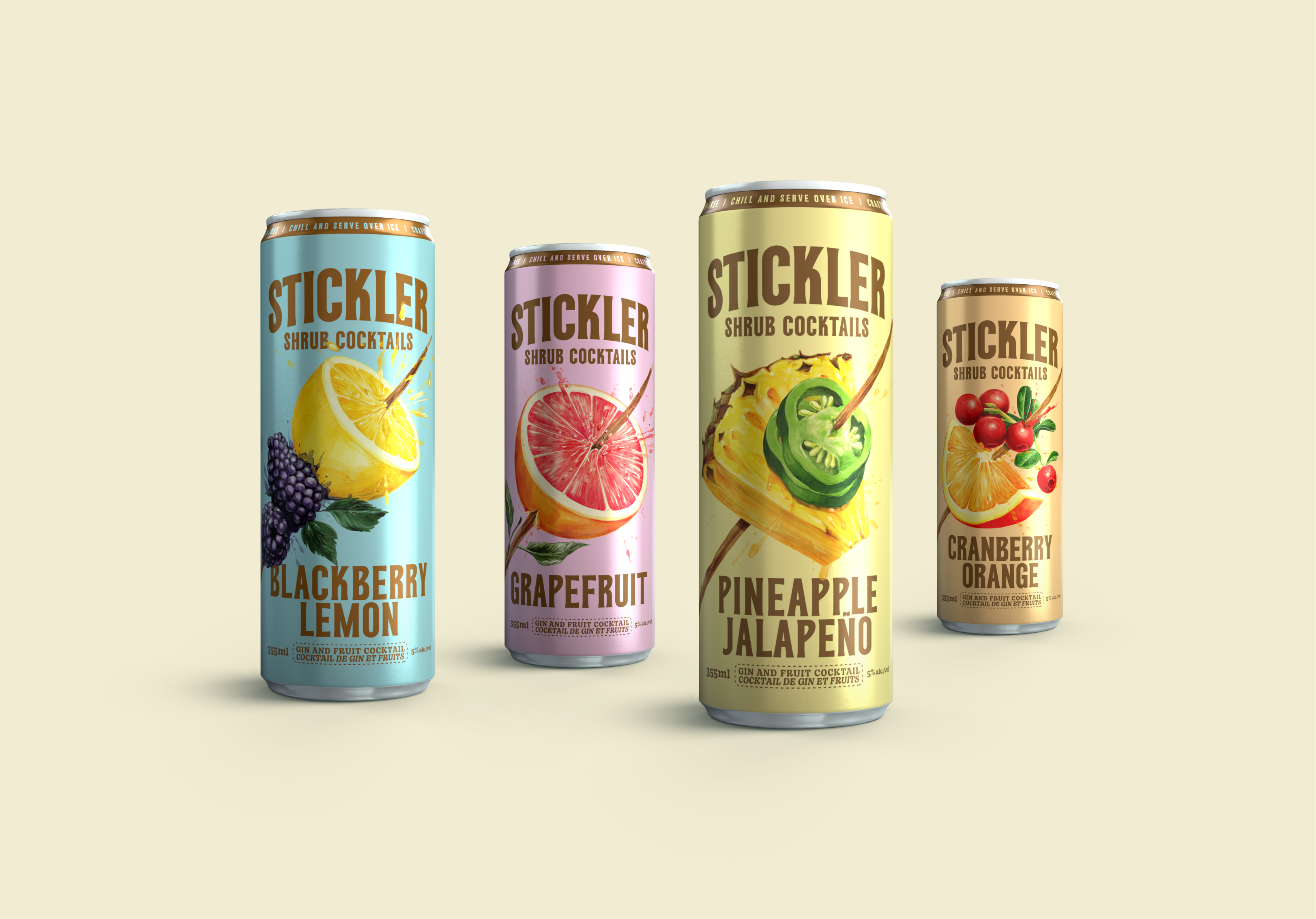 Stickler Shrub Cocktails